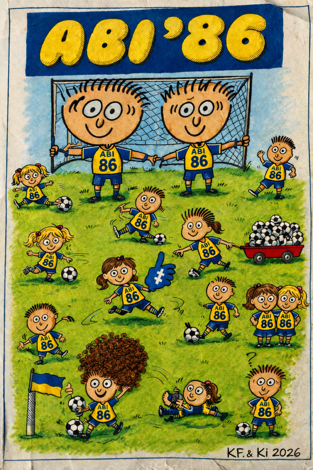 Abi Buch Cover 1986 mw