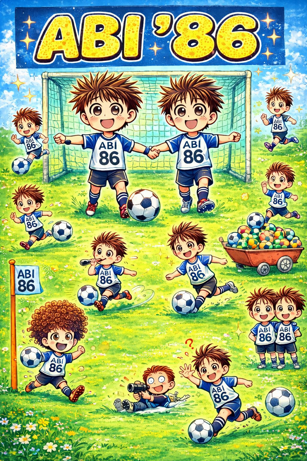 Cover in Schalke-Farben